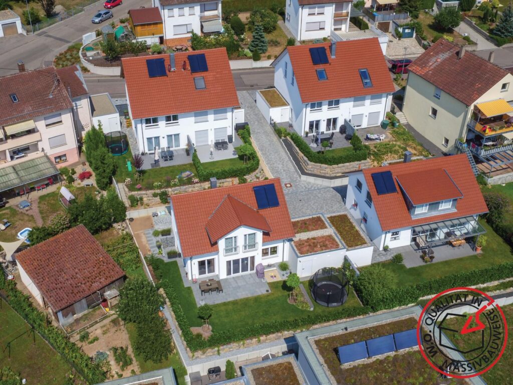 Doppelhäuser und Einfamilienhäuser in Vaihingen/Enz