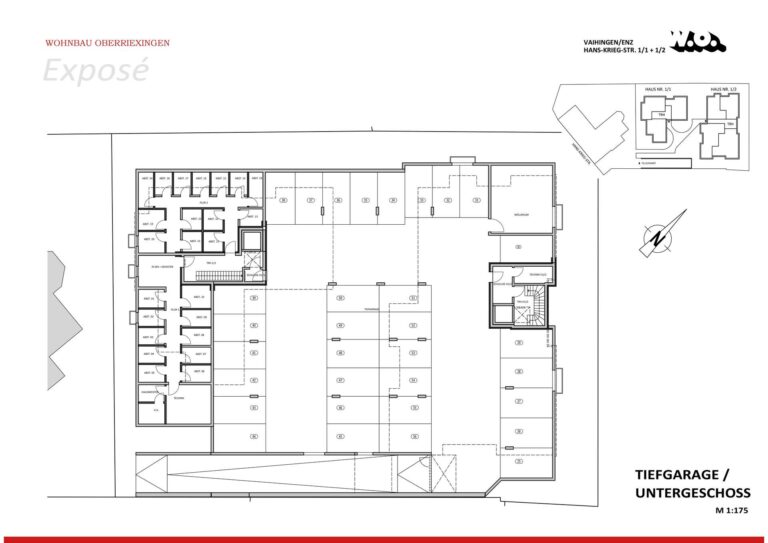 Grundriss Untergeschoss