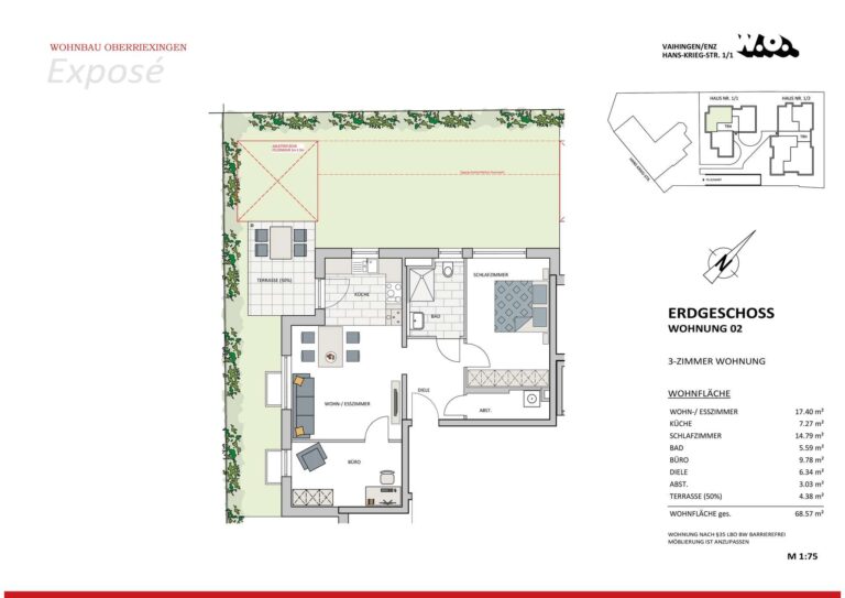 Grundriss WE 02